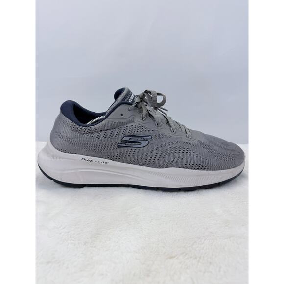 Skechers Equalizer 5.0 Relaxed Fit Mens Gray Navy Size 13 Sneakers main image 5